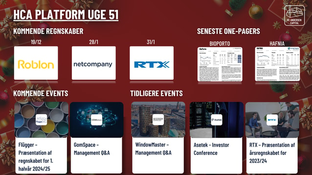 Dagens aktienyheder 20/12: Asetek og GomSpace