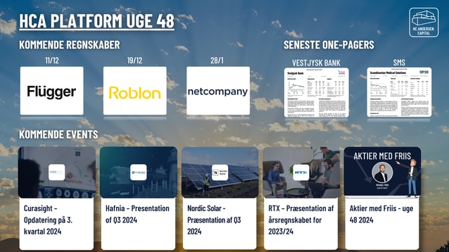 Dagens aktienyheder 28/11: Netcompany og RTX