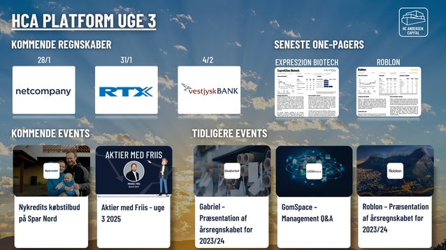 Dagens aktienyheder 15/01: Vestjysk Bank, WindowMaster og Gubra