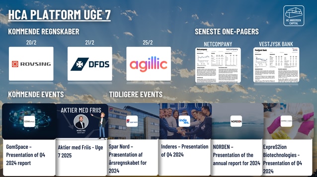 Dagens aktienyheder 11/02/2025: Gomspace, Windowmaster og Sampo