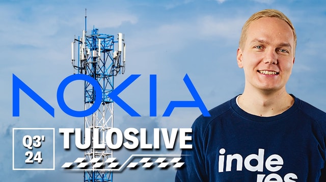 Nokia Q3'24 -tuloslive to 17.10. klo 7:55