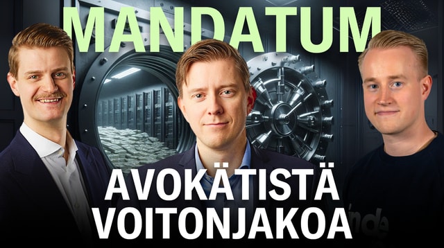 Mandatum: Avokätistä voitonjakoa