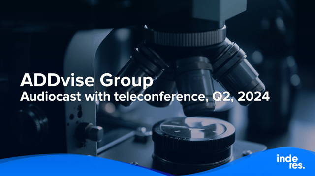 ADDvise Group, Audiocast with teleconference, Q2'24