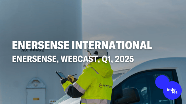 Enersense, Webcast, Q1'25
