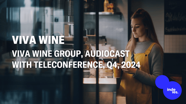 Viva Wine Group, audiocast with teleconference, Q4'24