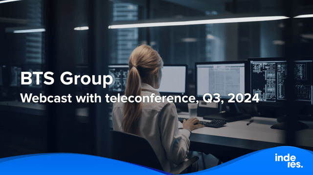 BTS Group, Webcast with teleconference, Q3'24