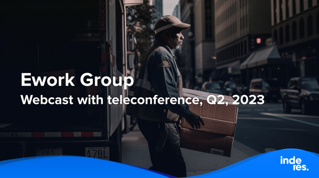 Ework Group, Webcast with teleconference, Q2'23