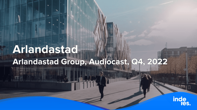 Arlandastad Group, Audiocast, Q4'22