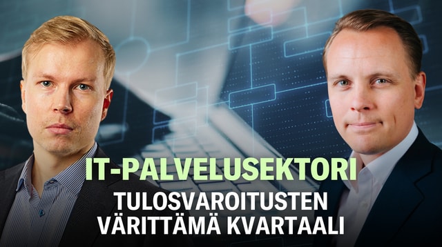 IT-palvelusektori: Tulosvaroitusten värittämä kvartaali