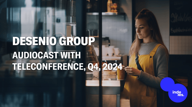 Desenio Group, Audiocast with teleconference, Q4'24