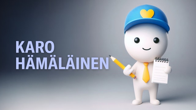 Karo Hämäläinen Alokkaan haastattelussa