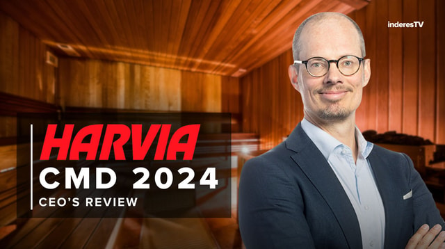 Harvia CMD | CEO's review 29.5.2024