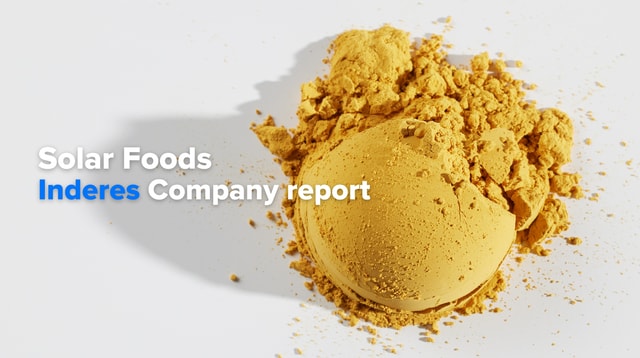 Solar Foods H2'24: Growth seems to take longer than expected