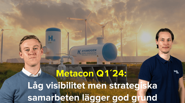 Metacon Q1´24: Låg visibilitet men strategiska samarbeten lägger god grund