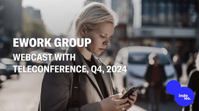 Ework Group, Webcast with teleconference, Q4'24