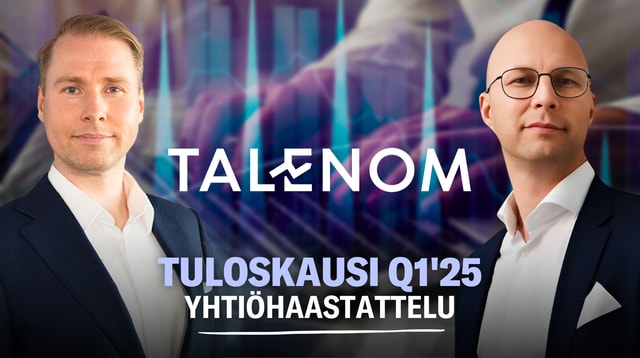 Talenom Q1'25: Valoa tunnelin päässä