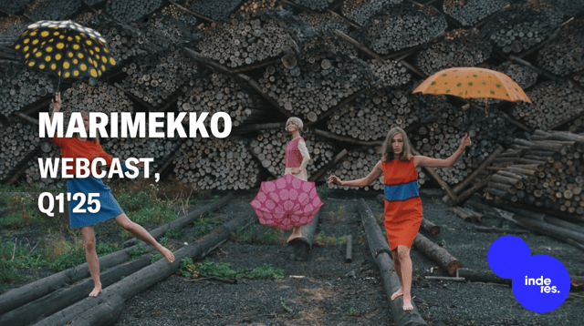 Marimekko, Webcast, Q1'25