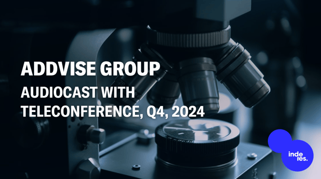 ADDvise Group, Audiocast with teleconference, Q4'24