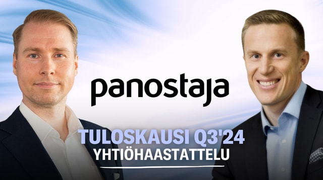 Panostaja Q3'24: Parempaa kannattavuutta vaisussa markkinassa