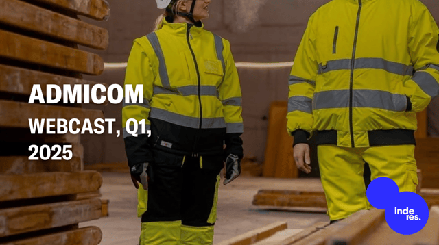 Admicom, Webcast, Q1'25