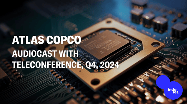 Atlas Copco, Audiocast with teleconference, Q4'24