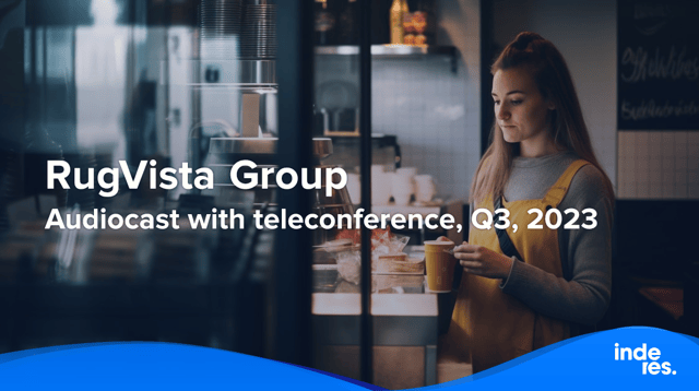 RugVista Group, Audiocast with teleconference, Q3'23