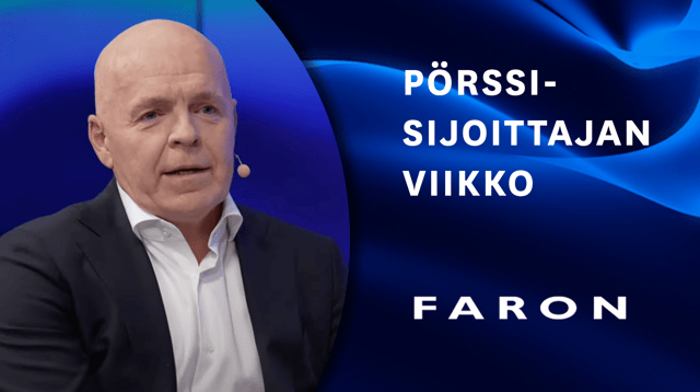 Faron Pharmaceuticals sijoituskohteena | Pörssisijoittajan viikko 10.9.2024