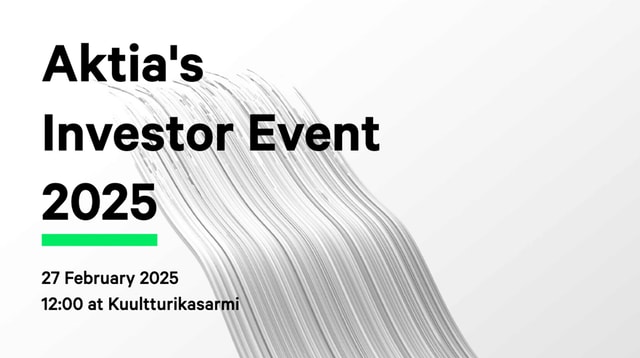 Aktia’s Investor Event | 27 February 2025