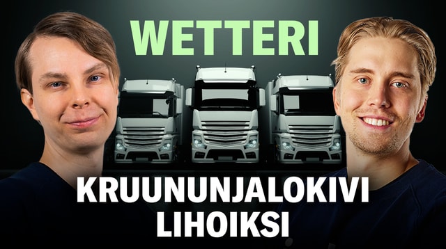 Wetteri: Kruununjalokivi lihoiksi