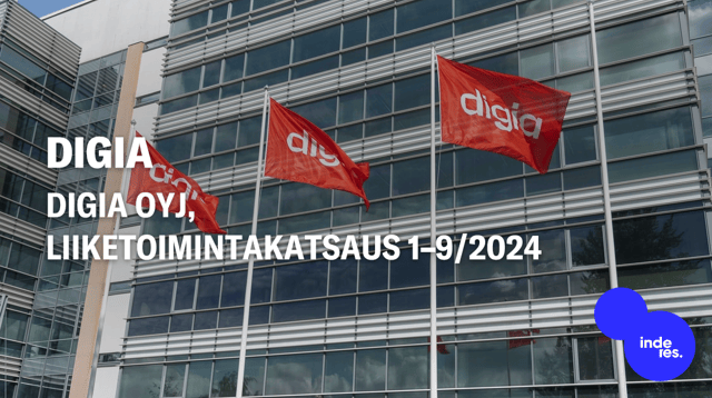 Digia Oyj, Liiketoimintakatsaus 1–9/2024