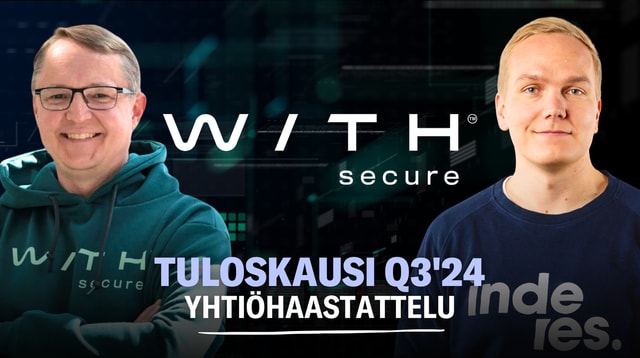 WithSecure Q3’24: Ydinliiketoiminnassa askelia kohti tuloskäännettä