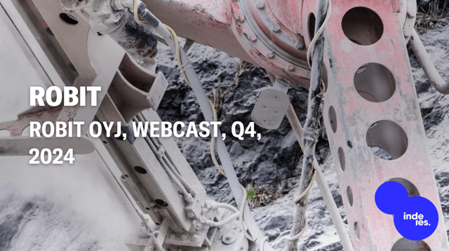 Robit Oyj, Webcast, Q4'24