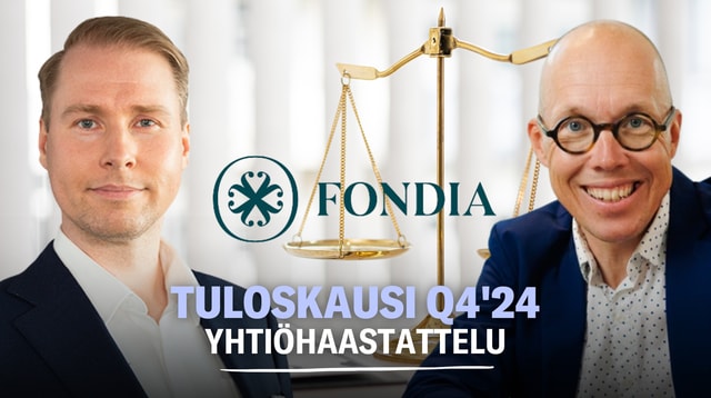 Fondia Q4’24: Keskiössä oma tekeminen