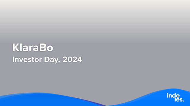 KlaraBo, Investor Day, 2024