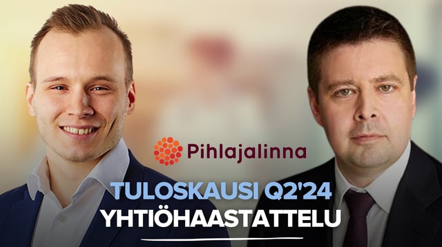 Pihlajalinna Q2'24: Odotusten näköinen tulos