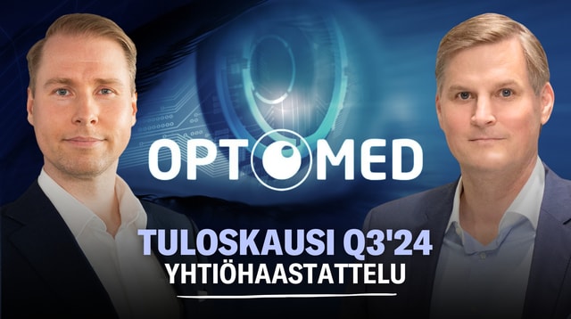 Optomed Q3'24: Jälkipolville ei jäänyt kerrottavaa