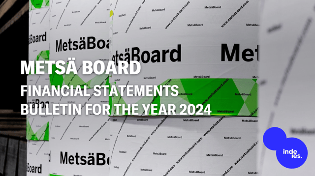 Metsä Board, Financial Statements Bulletin for the year 2024