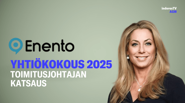Enenton yhtiökokous | Toimitusjohtajan katsaus 24.3.2025