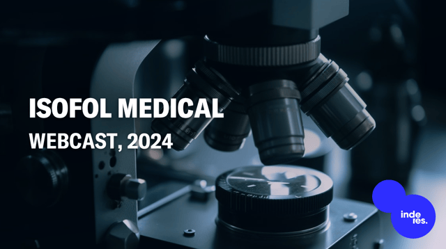 Isofol Medical, Webcast, 2024