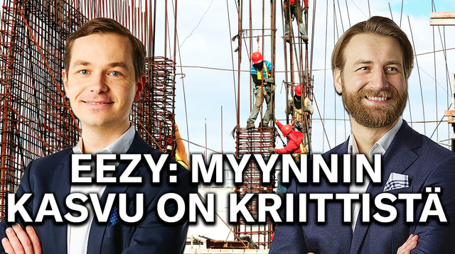 Eezy: Myynnin kasvu on kriittistä 