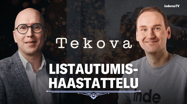 Tekova suunnittelee listautumista