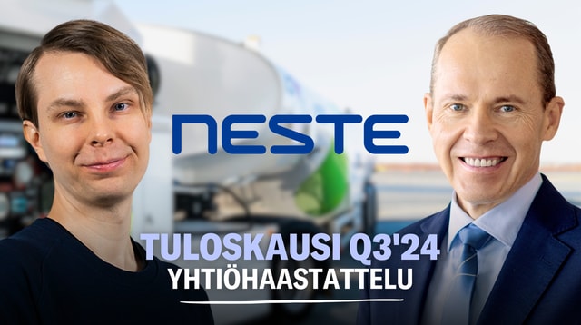 Neste Q3'24: Kohti parempia aikoja (eng.)