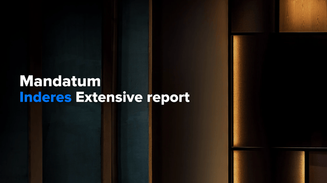 Mandatum Extensive Report: Spewing dividends for a long time