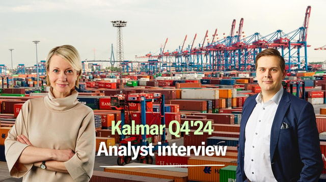 Kalmar Q4'24: Steadily forward