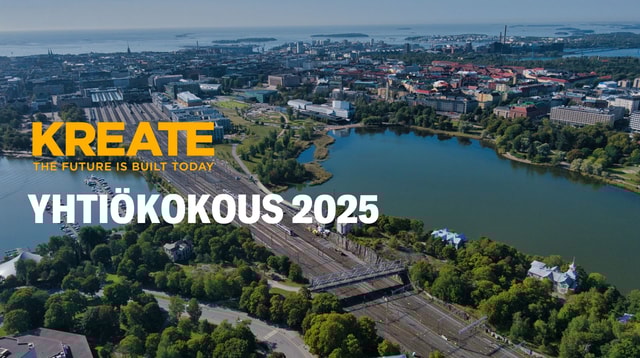 Kreate - varsinainen yhtiökokous 2025