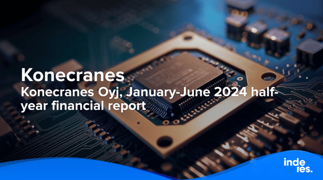 Konecranes Oyj, January-June 2024 half-year financial report