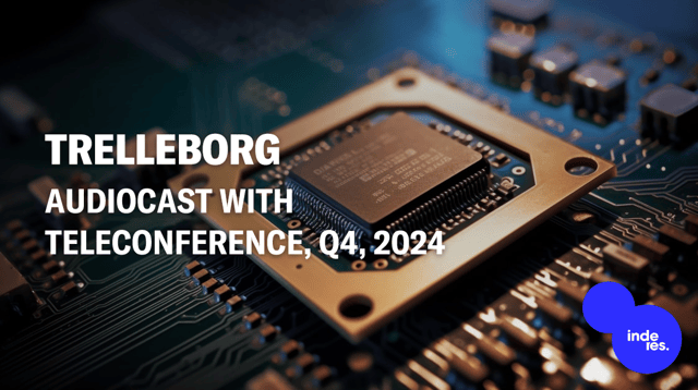 Trelleborg, Audiocast with teleconference, Q4'24