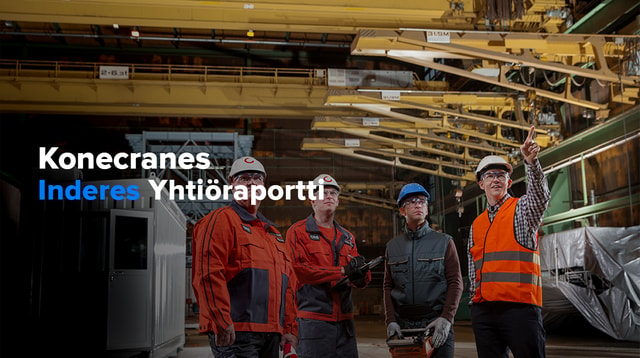 Konecranes: Vähäeleinen positiivinen tulosvaroitus