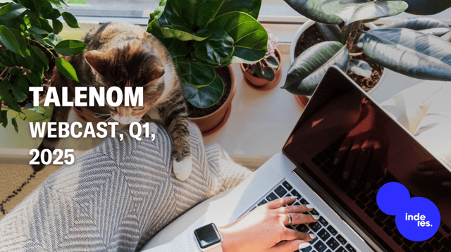 Talenom, Webcast, Q1'25