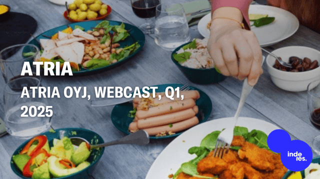 Atria Oyj, Webcast, Q1'25